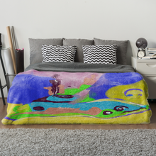 Lade das Bild in den Galerie-Viewer, Strandfisch - Lieblingsdecke Premium - 200 x 150 cm