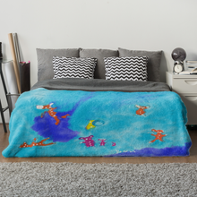 Lade das Bild in den Galerie-Viewer, Babyblue - Lieblingsdecke Premium 150 x 100 cm