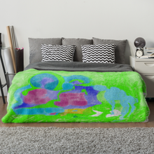 Lade das Bild in den Galerie-Viewer, Green Valley - Lieblingsdecke Premium - 150 x 100 cm